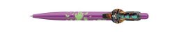 ICO Golyóstoll, 0,8 mm, nyomógombos, lila mintás tolltest, ICO "Halloween", kék ICO Golyóstoll, 0,8 mm, nyomógombos, lila mintás tolltest, ICO "Halloween", kék