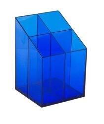 ICO Írószertartó, ICO, áttetsző kék ICO Írószertartó, ICO, áttetsző kék