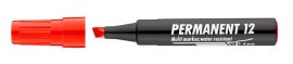 ICO Alkoholos marker, 1-4 mm, vágott, ICO "Permanent 12", piros ICO Alkoholos marker, 1-4 mm, vágott, ICO "Permanent 12", piros