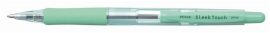 PENAC Golyóstoll, 0,7 mm, nyomógombos, zöld tolltest, PENAC "SleekTouch", kék
