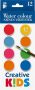   ICO Vízfesték, 12 darabos, 28 mm, ICO "Creative Kids"