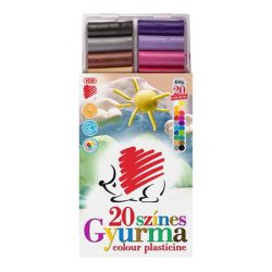 ICO Gyurma, 400 g, ICO "Süni", 20 különböző szín ICO Gyurma, 400 g, ICO "Süni", 20 különböző szín