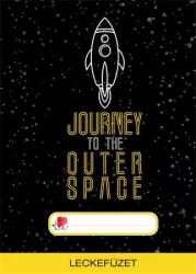 ICO Füzet, tűzött, A5, lecke, 32 lap, ICO "Süni", astronaut