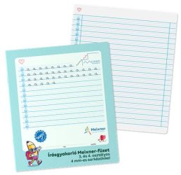 ICO Füzet, tűzött, 295x245 mm, álló, 32 lap, 3. és 4. osztály, ICO "Süni Meixner"