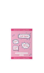 ICO Füzet, tűzött, A5, üzenő, 32 lap, ICO, rózsaszín ICO Füzet, tűzött, A5, üzenő, 32 lap, ICO, rózsaszín