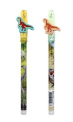 ICO Tolóbetétes ceruza radírral display, HB, ICO "Bensia", dinoszaurusz ICO Tolóbetétes ceruza radírral display, HB, ICO "Bensia", dinoszaurusz