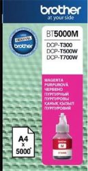 BROTHER BT5000M Tinta DCP T-300, 500W, 700W nyomtatókhoz, BROTHER, magenta, 5k