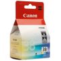   CANON CL-38 Tintapatron Pixma iP1800, 2500, MP210 nyomtatókhoz, CANON színes, 3*3ml
