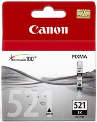CANON CLI-521B Tintapatron Pixma iP3600, 4600, MP540 nyomtatókhoz, CANON, fekete, 9ml CANON CLI-521B Tintapatron Pixma iP3600, 4600, MP540 nyomtatókhoz, CANON, fekete, 9ml