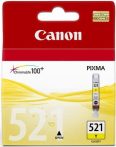 CANON CLI-521Y Tintapatron Pixma iP3600, 4600, MP540 nyomtatókhoz, CANON, sárga, 9ml CANON CLI-521Y Tintapatron Pixma iP3600, 4600, MP540 nyomtatókhoz, CANON, sárga, 9ml