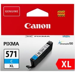 CANON CLI-571CXL Tintapatron Pixma MG5750, 6850,7750 nyomtatókhoz, CANON, cián, 11 ml CANON CLI-571CXL Tintapatron Pixma MG5750, 6850,7750 nyomtatókhoz, CANON, cián, 11 ml