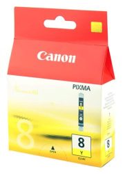 CANON CLI-8Y Tintapatron Pixma iP3500, 4200, 4300 nyomtatókhoz, CANON, sárga, 13ml CANON CLI-8Y Tintapatron Pixma iP3500, 4200, 4300 nyomtatókhoz, CANON, sárga, 13ml
