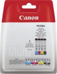 CANON CLI-571KIT Tintapatron multipack Pixma MG 5700, 6800, 7700 nyomtatókhoz, CANON, b+c+m+y, 4*7ml CANON CLI-571KIT Tintapatron multipack Pixma MG 5700, 6800, 7700 nyomtatókhoz, CANON, b+c+m+y, 4*7ml