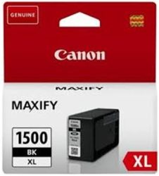 CANON PGI-1500BXL Tintapatron Maxify MB2350 nyomtatókhoz, CANON, fekete, 34,7 ml CANON PGI-1500BXL Tintapatron Maxify MB2350 nyomtatókhoz, CANON, fekete, 34,7 ml
