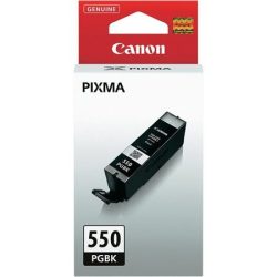 CANON PGI-550PGB Tintapatron Pixma iP7250, MG5450, 6350 nyomtatókhoz, CANON, fekete, 15ml CANON PGI-550PGB Tintapatron Pixma iP7250, MG5450, 6350 nyomtatókhoz, CANON, fekete, 15ml