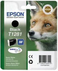 EPSON T12814011 Tintapatron Stylus S22, SX125, SX420W nyomtatókhoz, EPSON, fekete, 5,9ml EPSON T12814011 Tintapatron Stylus S22, SX125, SX420W nyomtatókhoz, EPSON, fekete, 5,9ml