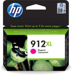 HP 3YL82AE Tintapatron Officejet 8023 All-in-One nyomtatókhoz, HP 912XL, magenta, 825 oldal