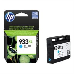 HP CN054AE Tintapatron OfficeJet 6700 nyomtatóhoz, HP 933xl, cián, 825 oldal