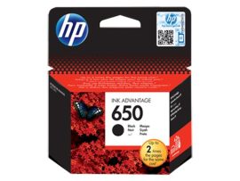 HP CZ101E Tintapatron Deskjet Ink Advantage 2510 sor nyomtatókhoz, HP 650, fekete, 360 oldal HP CZ101E Tintapatron Deskjet Ink Advantage 2510 sor nyomtatókhoz, HP 650, fekete, 360 oldal