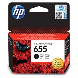 HP CZ109E Tintapatron Deskjet Ink Advantage 3520 sor nyomtatókhoz, HP 655, fekete, 550 oldal HP CZ109E Tintapatron Deskjet Ink Advantage 3520 sor nyomtatókhoz, HP 655, fekete, 550 oldal