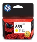 HP CZ112E Tintapatron Deskjet Ink Advantage 3520 sor nyomtatókhoz, HP 655, sárga, 600 oldal HP CZ112E Tintapatron Deskjet Ink Advantage 3520 sor nyomtatókhoz, HP 655, sárga, 600 oldal