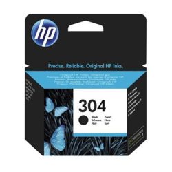 HP N9K06AE Tintapatron DeskJet 3720, 3730 nyomtatóhoz, HP 304, fekete HP N9K06AE Tintapatron DeskJet 3720, 3730 nyomtatóhoz, HP 304, fekete