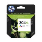   HP N9K07AE Tintapatron DeskJet 3720, 3730 nyomtatóhoz, HP 304XL, színes