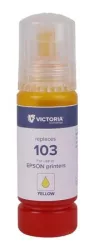 VICTORIA TECHNOLOGY T00S44A Tinta EcoTank L3110, L3150, L1110 nyomtatókhoz, VICTORIA TECHNOLOGY 103, sárga, 65 ml