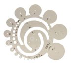 KOH-I-NOOR Radius sablon, műanyag, KOH-I-NOOR "z32" KOH-I-NOOR Radius sablon, műanyag, KOH-I-NOOR "z32"