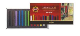 KOH-I-NOOR Pasztellkréta, kemény, KOH-I-NOOR "Gioconda 8112/6", 12 különböző szín KOH-I-NOOR Pasztellkréta, kemény, KOH-I-NOOR "Gioconda 8112/6", 12 különböző szín