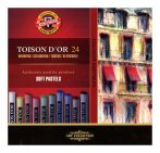 KOH-I-NOOR Porpasztell-kréta, puha, KOH-I-NOOR "Toison 8514/24", 24 különböző szín KOH-I-NOOR Porpasztell-kréta, puha, KOH-I-NOOR "Toison 8514/24", 24 különböző szín