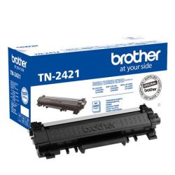 BROTHER TN2421 Lézertoner MFC-L2712DN, MFCL2712DW, MFCL2732DW nyomtatókhoz, BROTHER, fekete, 3k BROTHER TN2421 Lézertoner MFC-L2712DN, MFCL2712DW, MFCL2732DW nyomtatókhoz, BROTHER, fekete, 3k