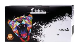 VICTORIA TECHNOLOGY TN2421 Lézertoner MFC-L2712DN, MFCL2712DW, MFCL2732DW nyomtatókhoz, VICTORIA TECHNOLOGY, fekete, 3k VICTORIA TECHNOLOGY TN2421 Lézertoner MFC-L2712DN, MFCL2712DW, MFCL2732DW nyomtatókhoz, VICTORIA TECHNOLOGY, fekete, 3k