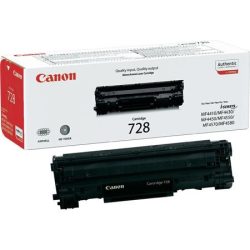CANON CRG-728 Lézertoner i-SENSYS MF4410, 4430, 4450 nyomtatókhoz, CANON, fekete, 2,1k CANON CRG-728 Lézertoner i-SENSYS MF4410, 4430, 4450 nyomtatókhoz, CANON, fekete, 2,1k