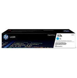HP W2071A Lézertoner Color Laser 150, MFP178, MFP179 nyomtatókhoz, HP 117A, cián, 0,7k