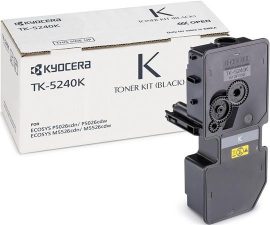 KYOCERA TK5240 Lézertoner M5526CDN, 5526CDW, P5026CDN, 5026CDW nyomtatókhoz, KYOCERA, fekete, 4k KYOCERA TK5240 Lézertoner M5526CDN, 5526CDW, P5026CDN, 5026CDW nyomtatókhoz, KYOCERA, fekete, 4k