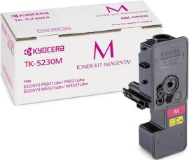 KYOCERA TK5230 Lézertoner M5521CDN, 5521CDW, P5021CDN, 5021CDW nyomtatókhoz, KYOCERA, magenta, 2,2k KYOCERA TK5230 Lézertoner M5521CDN, 5521CDW, P5021CDN, 5021CDW nyomtatókhoz, KYOCERA, magenta, 2,2k