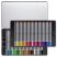 STAEDTLER Akvarell ceruza készlet, hatszögletű, fém doboz, STAEDTLER "Karat® aquarell 125", 48 különböző szín