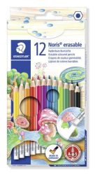 STAEDTLER Színes ceruza készlet radírral, hatszögletű, STAEDTLER "Noris Club", 12 különböző szín STAEDTLER Színes ceruza készlet radírral, hatszögletű, STAEDTLER "Noris Club", 12 különböző szín