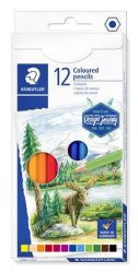 STAEDTLER Színes ceruza készlet, hatszögletű, STAEDTLER "146C", 12 különböző szín STAEDTLER Színes ceruza készlet, hatszögletű, STAEDTLER "146C", 12 különböző szín
