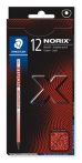   STAEDTLER Grafitceruza, HB, STAEDTLER "Norix® 181", piros