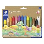 STAEDTLER Zsírkréta, vastag, hatszögletű, STAEDTLER "Noris Junior 224", 12 különböző szín STAEDTLER Zsírkréta, vastag, hatszögletű, STAEDTLER "Noris Junior 224", 12 különböző szín