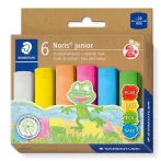   STAEDTLER Aszfaltkréta, jumbo, STAEDTLER "Noris® Junior 2365", 6 szín