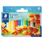 STAEDTLER Olajpasztell kréta, STAEDTLER "Noris 241", 12 különböző szín STAEDTLER Olajpasztell kréta, STAEDTLER "Noris 241", 12 különböző szín