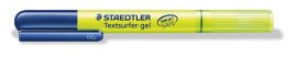 STAEDTLER Szövegkiemelő, 3 mm, zselés, STAEDTLER "Textsurfer Gel 264", sárga STAEDTLER Szövegkiemelő, 3 mm, zselés, STAEDTLER "Textsurfer Gel 264", sárga