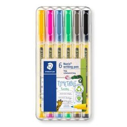 STAEDTLER Tűfilc készlet, 0,6 mm, STAEDTLER "Noris® 307", 6 különböző szín STAEDTLER Tűfilc készlet, 0,6 mm, STAEDTLER "Noris® 307", 6 különböző szín