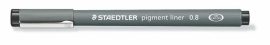 STAEDTLER Tusfilc, 0,8 mm, STAEDTLER "Pigment Liner 308", fekete STAEDTLER Tusfilc, 0,8 mm, STAEDTLER "Pigment Liner 308", fekete