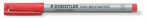 STAEDTLER Alkoholmentes marker, OHP, 0,4 mm, STAEDTLER "Lumocolor® 311 S", piros STAEDTLER Alkoholmentes marker, OHP, 0,4 mm, STAEDTLER "Lumocolor® 311 S", piros
