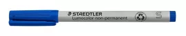 STAEDTLER Alkoholmentes marker, OHP, 0,4 mm, STAEDTLER "Lumocolor® 311 S", kék