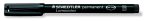 STAEDTLER Alkoholos marker, OHP, 1-2,5 mm, STAEDTLER "Lumocolor® 314 B", fekete STAEDTLER Alkoholos marker, OHP, 1-2,5 mm, STAEDTLER "Lumocolor® 314 B", fekete